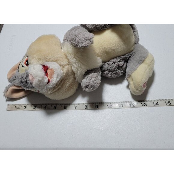 Disney Store Bambi Thumper Bunny 15 Inch Gray Rabbit Plush Easter Stuffed Animal - Picture 8 of 8